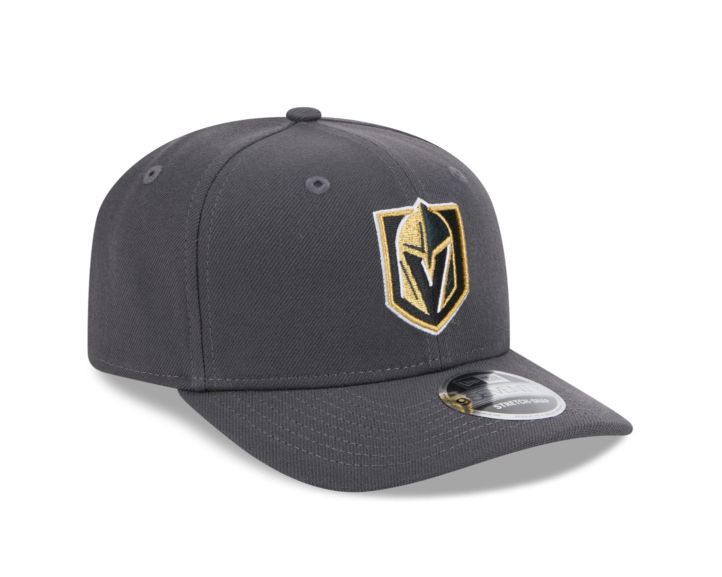 Men's Vegas Golden Knights Gray New Era 9SEVENTY Adjustable Hat