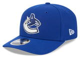 Men's Vancouver Canucks Blue New Era 9SEVENTY Adjustable Hat - Pro Jersey Sports