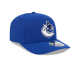 Men's Vancouver Canucks Blue New Era 9SEVENTY Adjustable Hat - Pro Jersey Sports