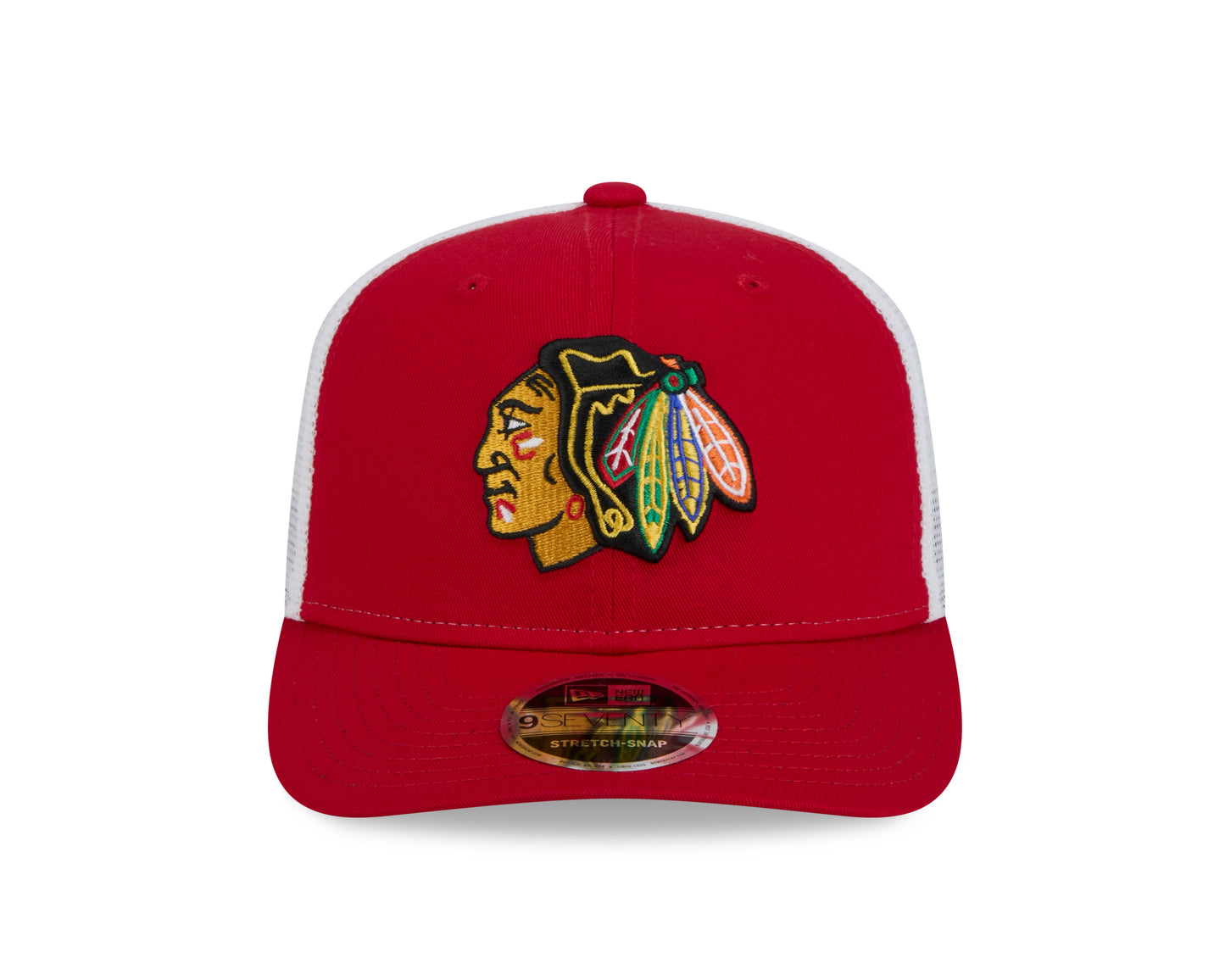 Men's Chicago Blackhawks New Era Red/White 9SEVENTY Trucker Hat