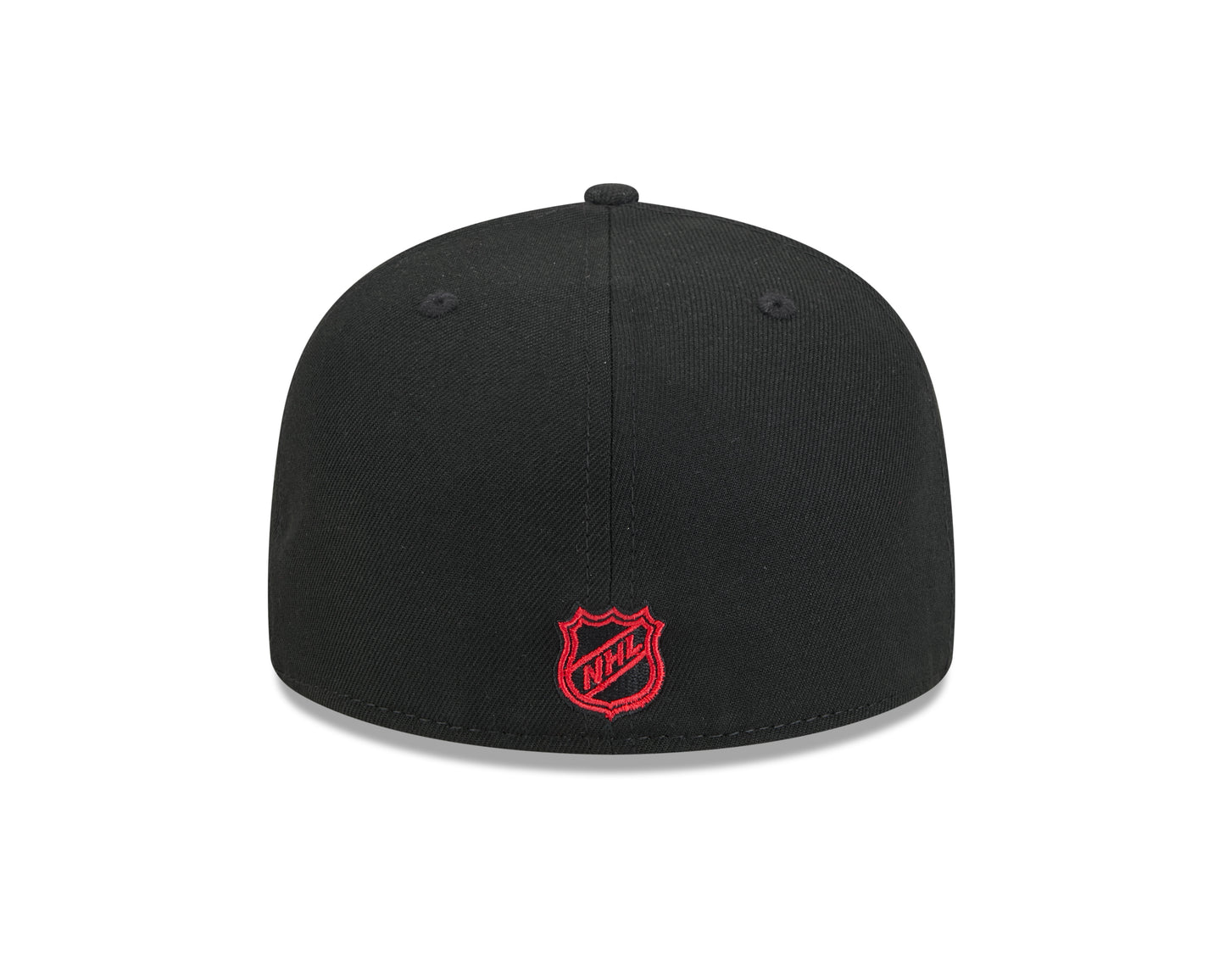 Chicago Blackhawks Black Basic New Era 59FIFTY Fitted Hat