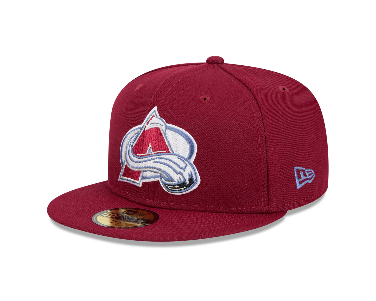 Colorado Avalanche Maroon Basic New Era 59FIFTY Fitted Hat