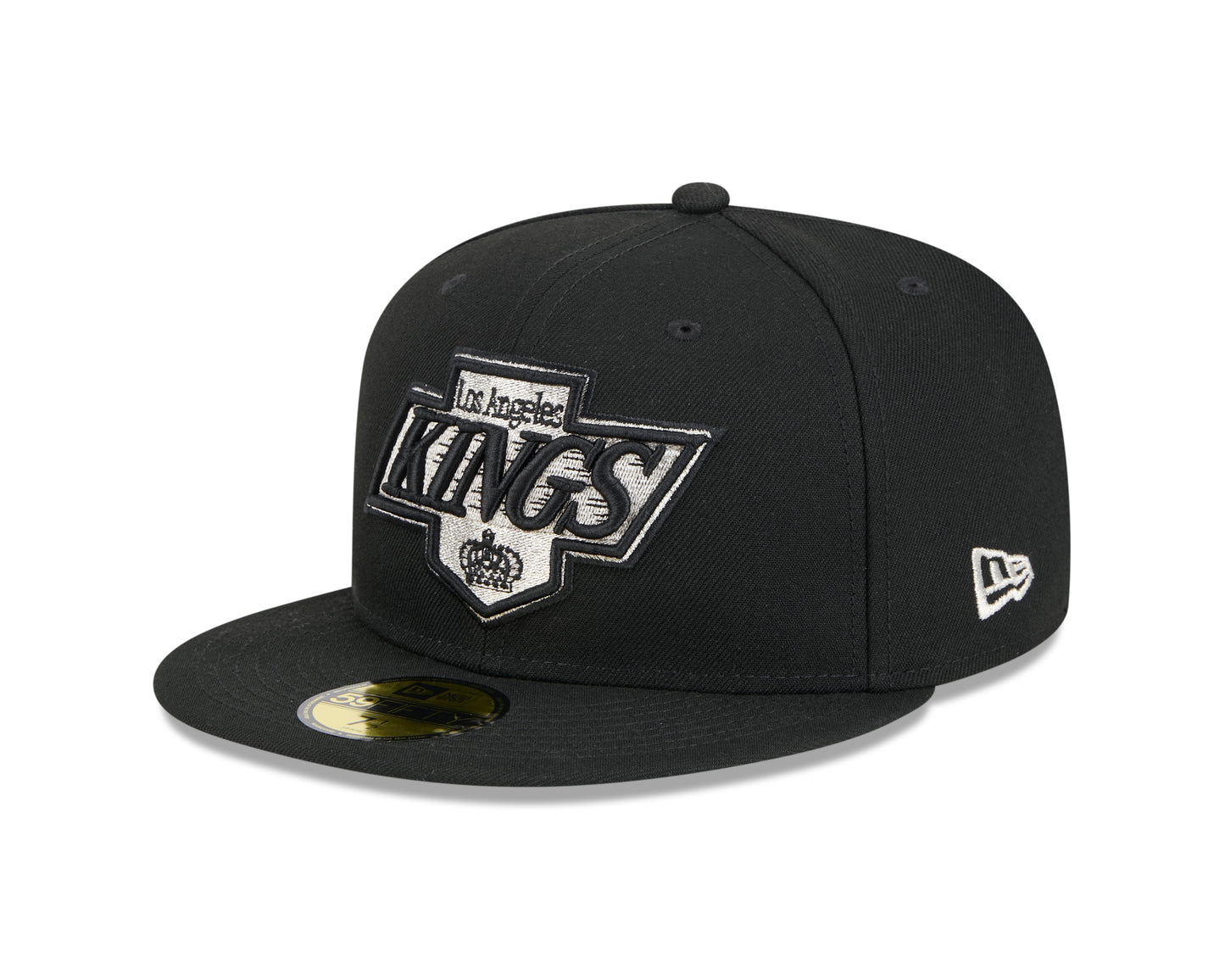 Los Angeles Kings Black Basic New Era 59FIFTY Fitted Hat