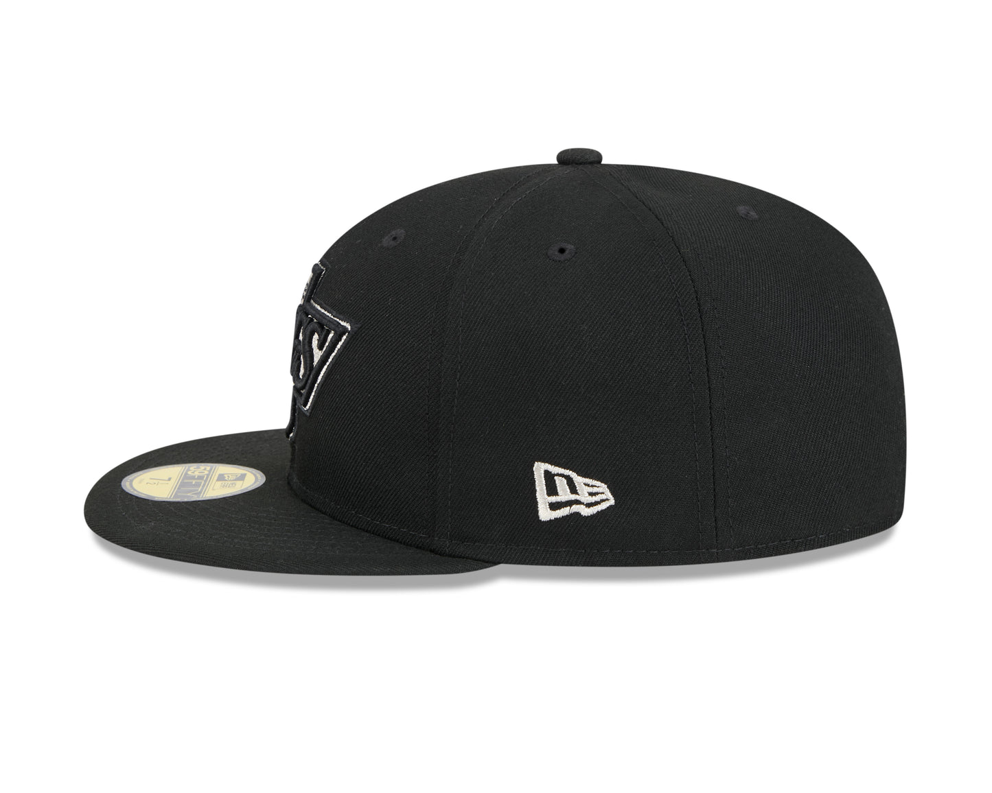 Los Angeles Kings Black Basic New Era 59FIFTY Fitted Hat