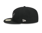 Los Angeles Kings Black Basic New Era 59FIFTY Fitted Hat - Pro Jersey Sports
