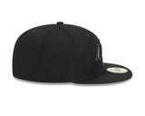 Los Angeles Kings Black Basic New Era 59FIFTY Fitted Hat - Pro Jersey Sports