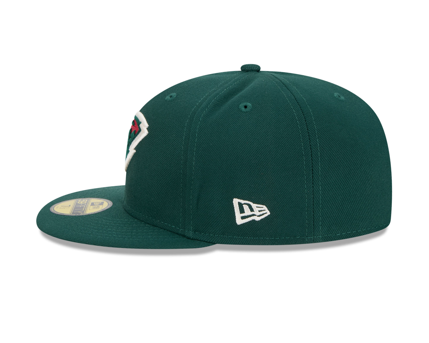 Minnesota Minnesota Wild Forest Green Basic New Era 59FIFTY Fitted Hat