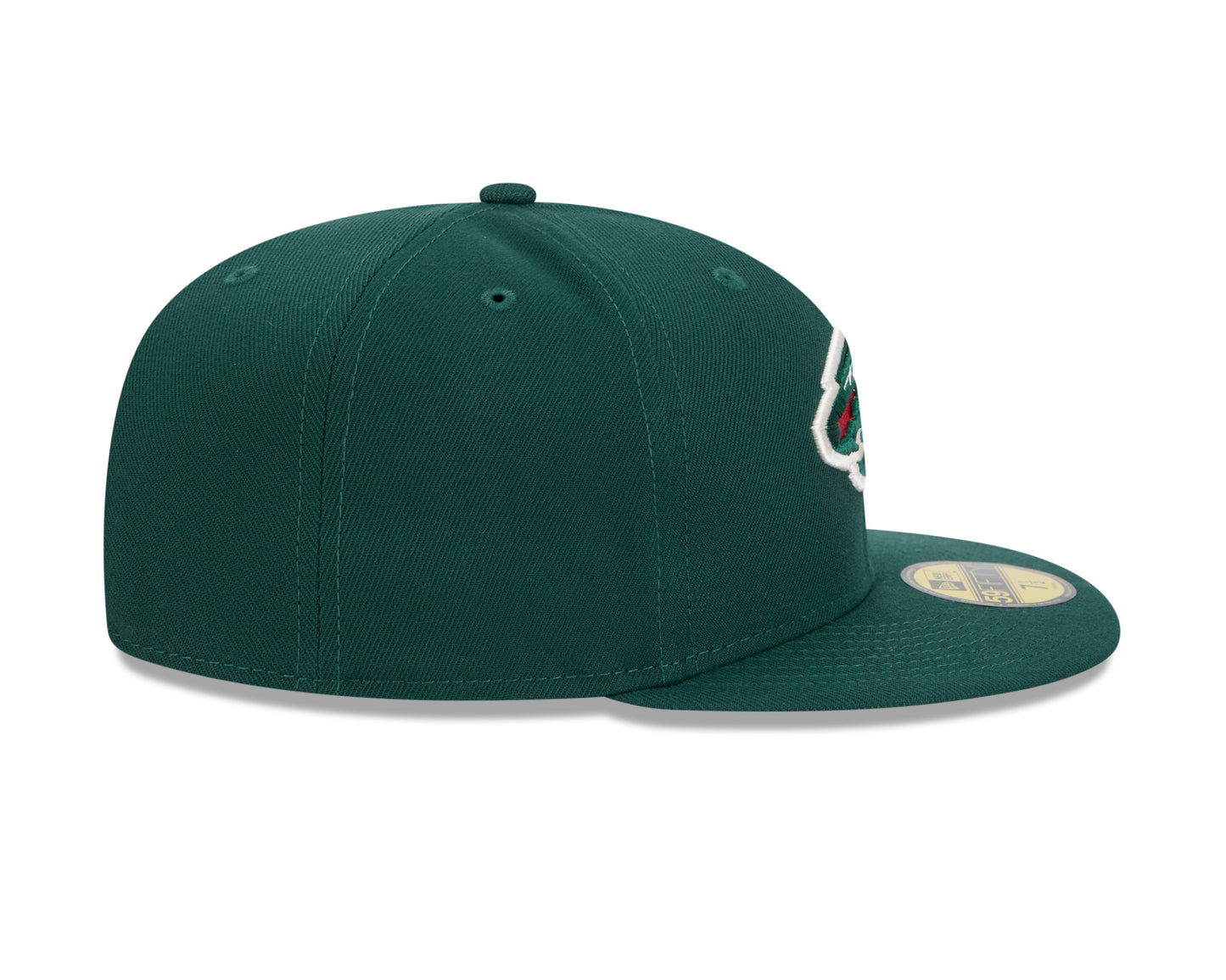 Minnesota Minnesota Wild Forest Green Basic New Era 59FIFTY Fitted Hat