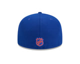 Edmonton Oilers Royal Blue Basic New Era 59FIFTY Fitted Hat - Pro Jersey Sports
