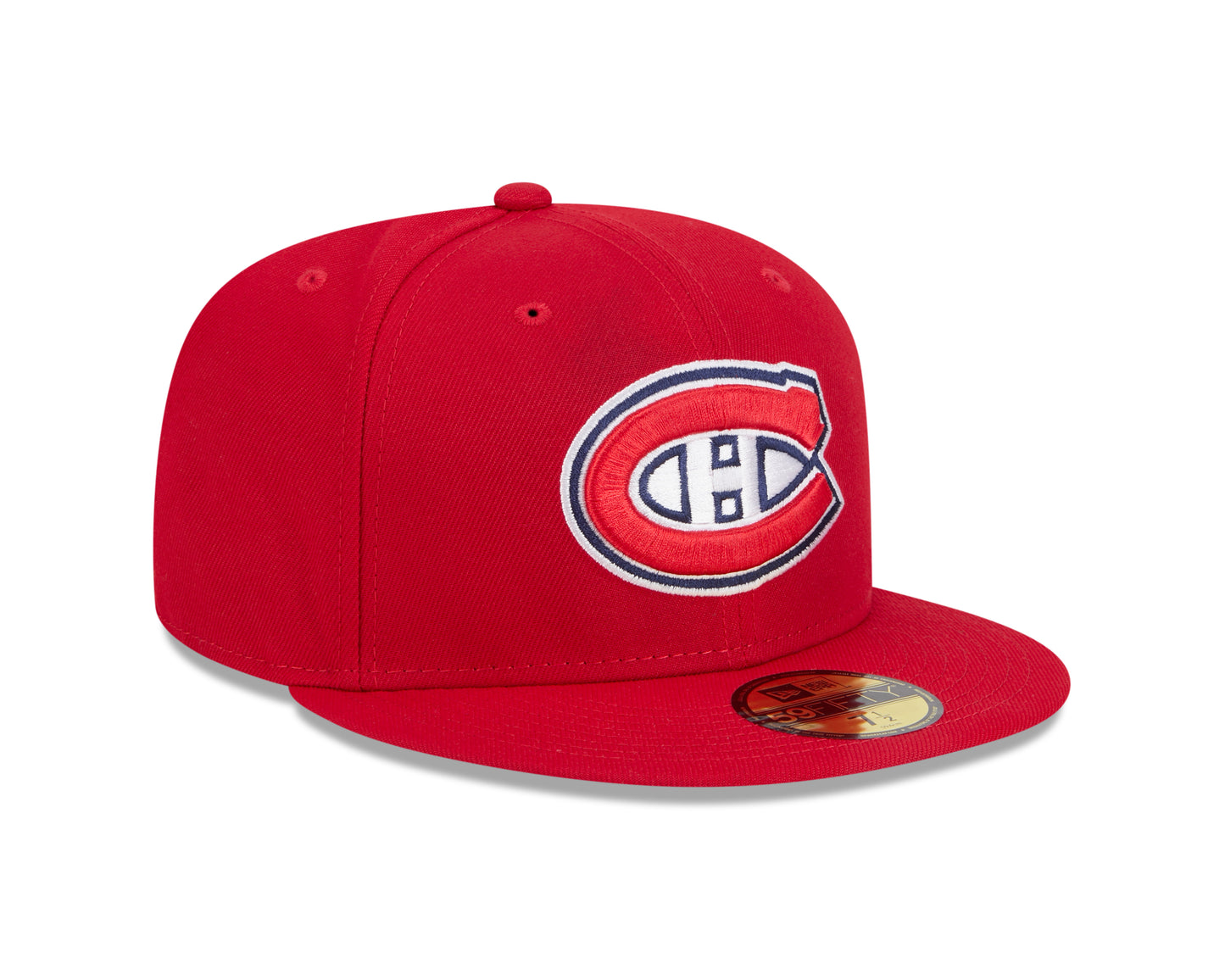 Montreal Canadiens Red Basic New Era 59FIFTY Fitted Hat