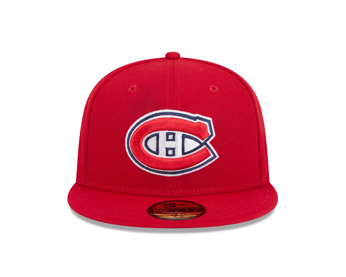 Montreal Canadiens Red Basic New Era 59FIFTY Fitted Hat