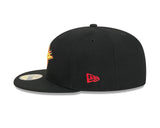 Vancouver Canucks Black Skate Basic New Era 59FIFTY Fitted Hat - Pro Jersey Sports