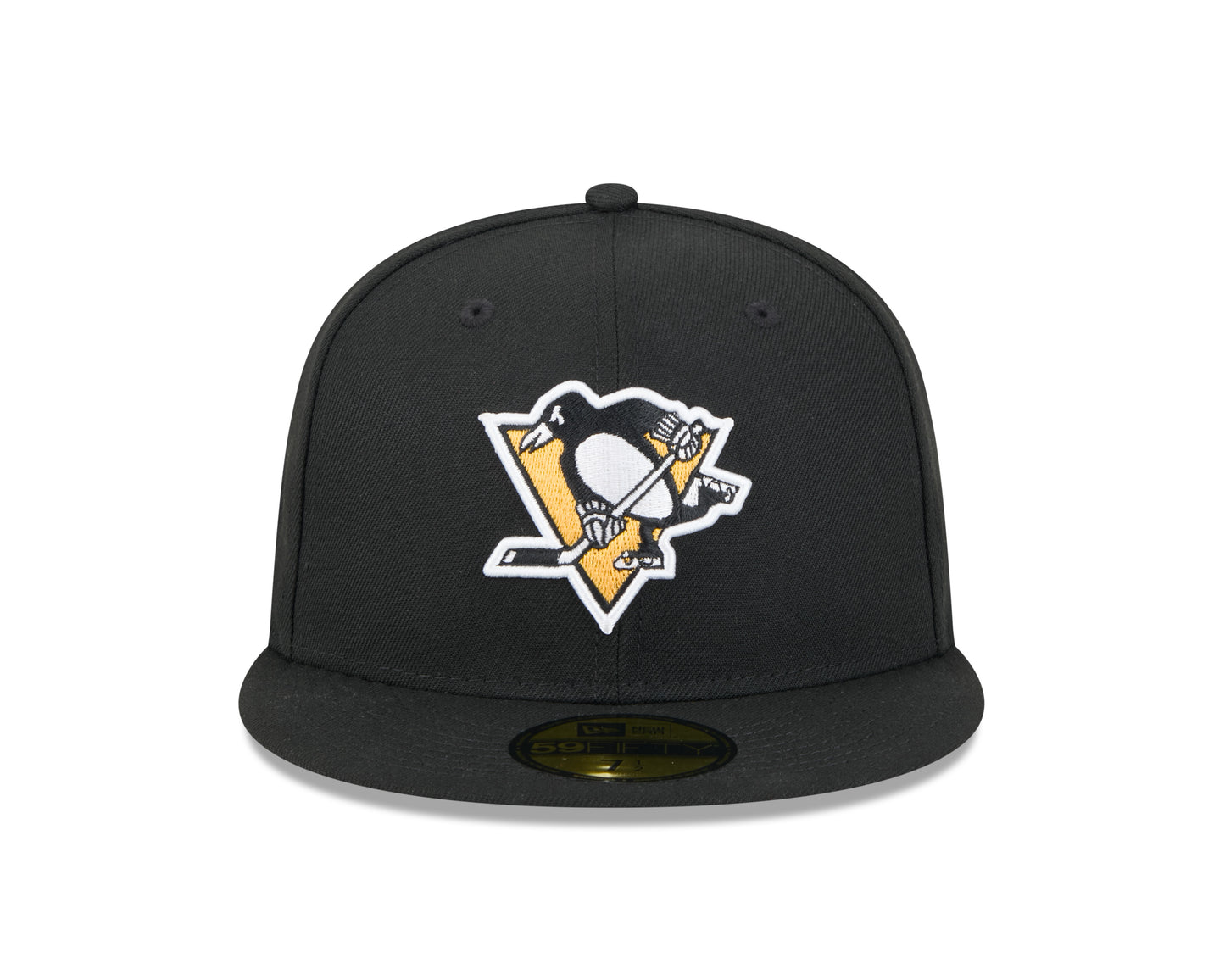 Pittsburgh Penguins Black Basic New Era 59FIFTY Fitted Hat