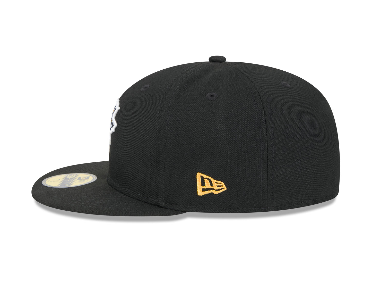 Pittsburgh Penguins Black Basic New Era 59FIFTY Fitted Hat