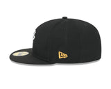 Pittsburgh Penguins Black Basic New Era 59FIFTY Fitted Hat - Pro Jersey Sports