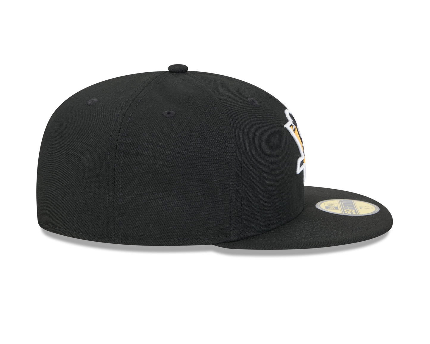 Pittsburgh Penguins Black Basic New Era 59FIFTY Fitted Hat