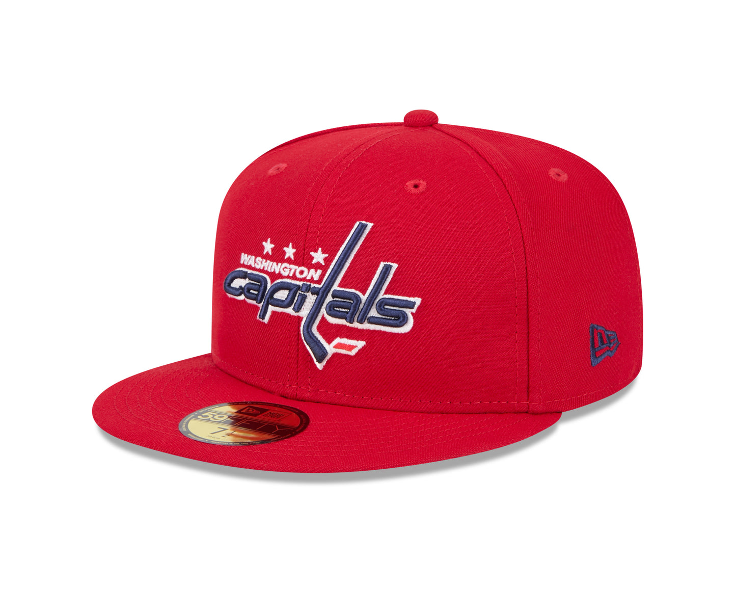 Washington Capitals Red Basic New Era 59FIFTY Fitted Hat