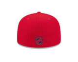 Washington Capitals Red Basic New Era 59FIFTY Fitted Hat - Pro Jersey Sports
