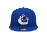 Vancouver Canucks Royal Basic New Era 59FIFTY Fitted Hat - Pro Jersey Sports