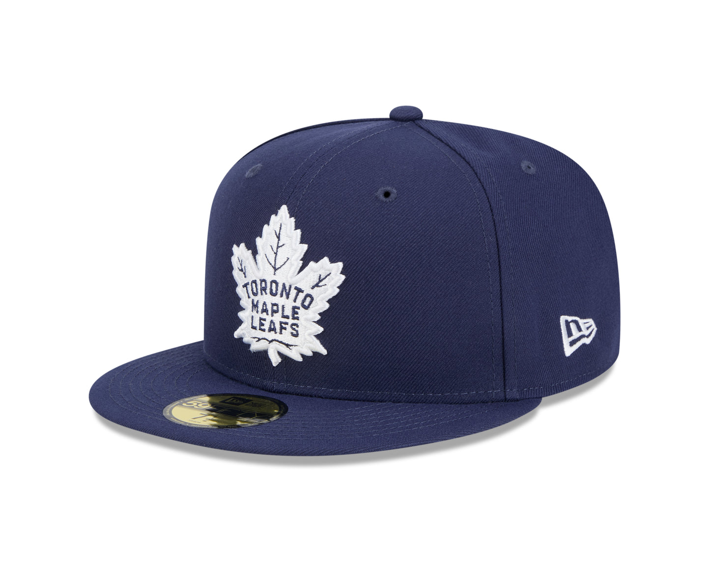 Toronto Maple Leafs Navy Basic New Era 59FIFTY Fitted Hat