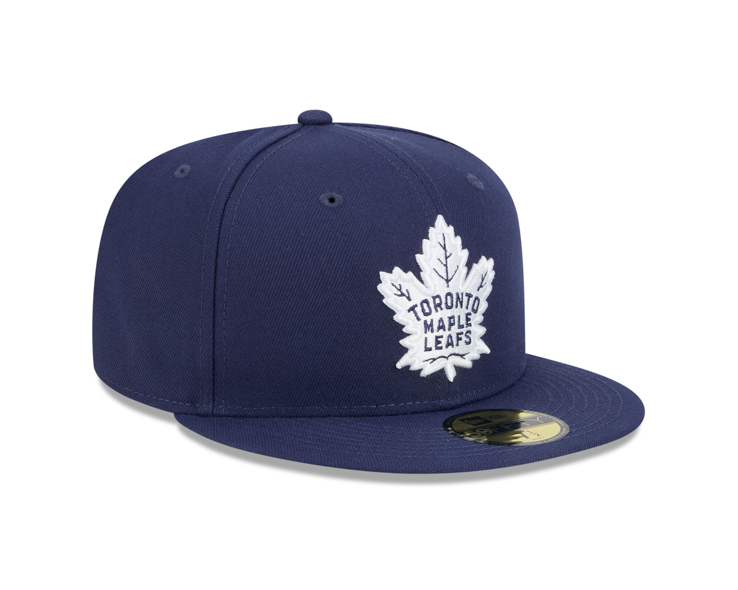 Toronto Maple Leafs Navy Basic New Era 59FIFTY Fitted Hat