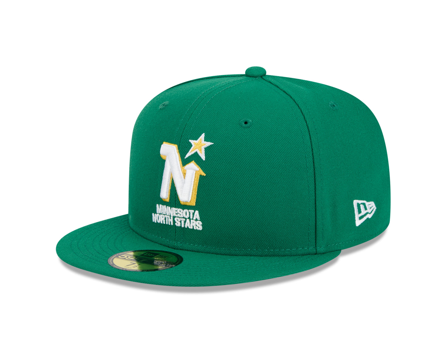 Minnesota North Stars Kelly Green Basic New Era 59FIFTY Fitted Hat