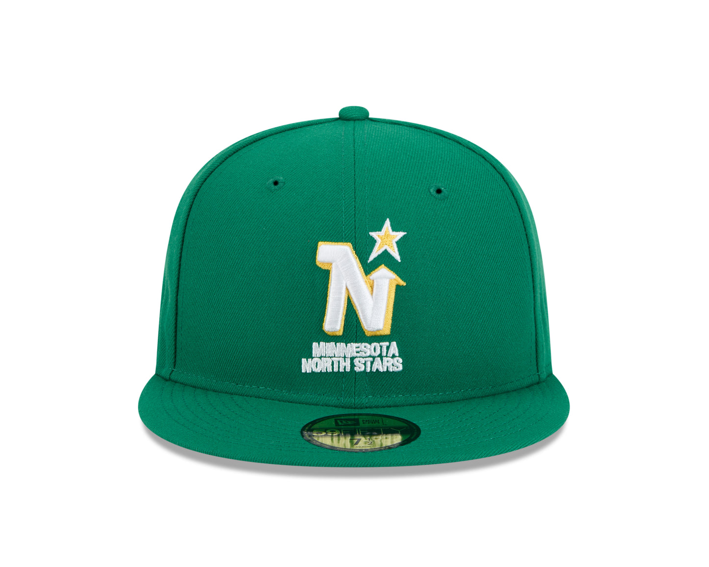 Minnesota North Stars Kelly Green Basic New Era 59FIFTY Fitted Hat