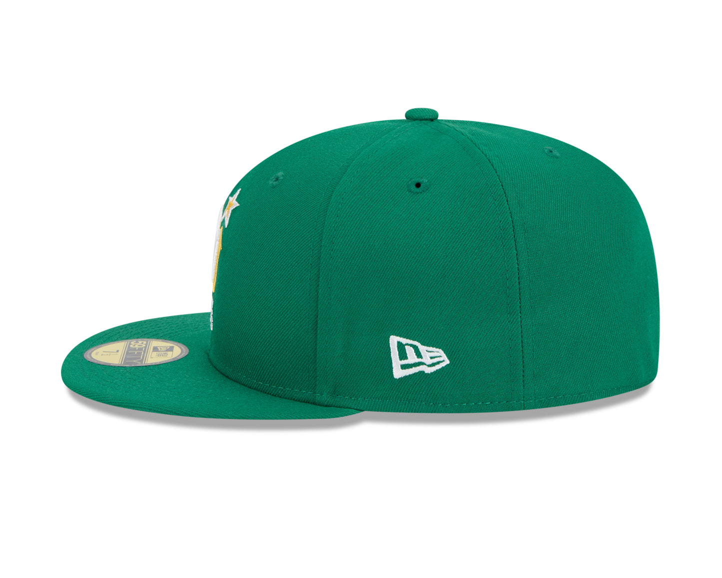 Minnesota North Stars Kelly Green Basic New Era 59FIFTY Fitted Hat