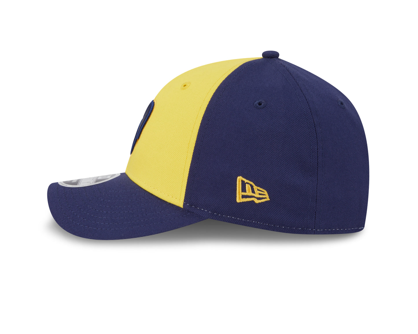 Milwaukee Brewers Navy Alternate New Era Player Replica M-Crown 9FORTY Adjustable Hat