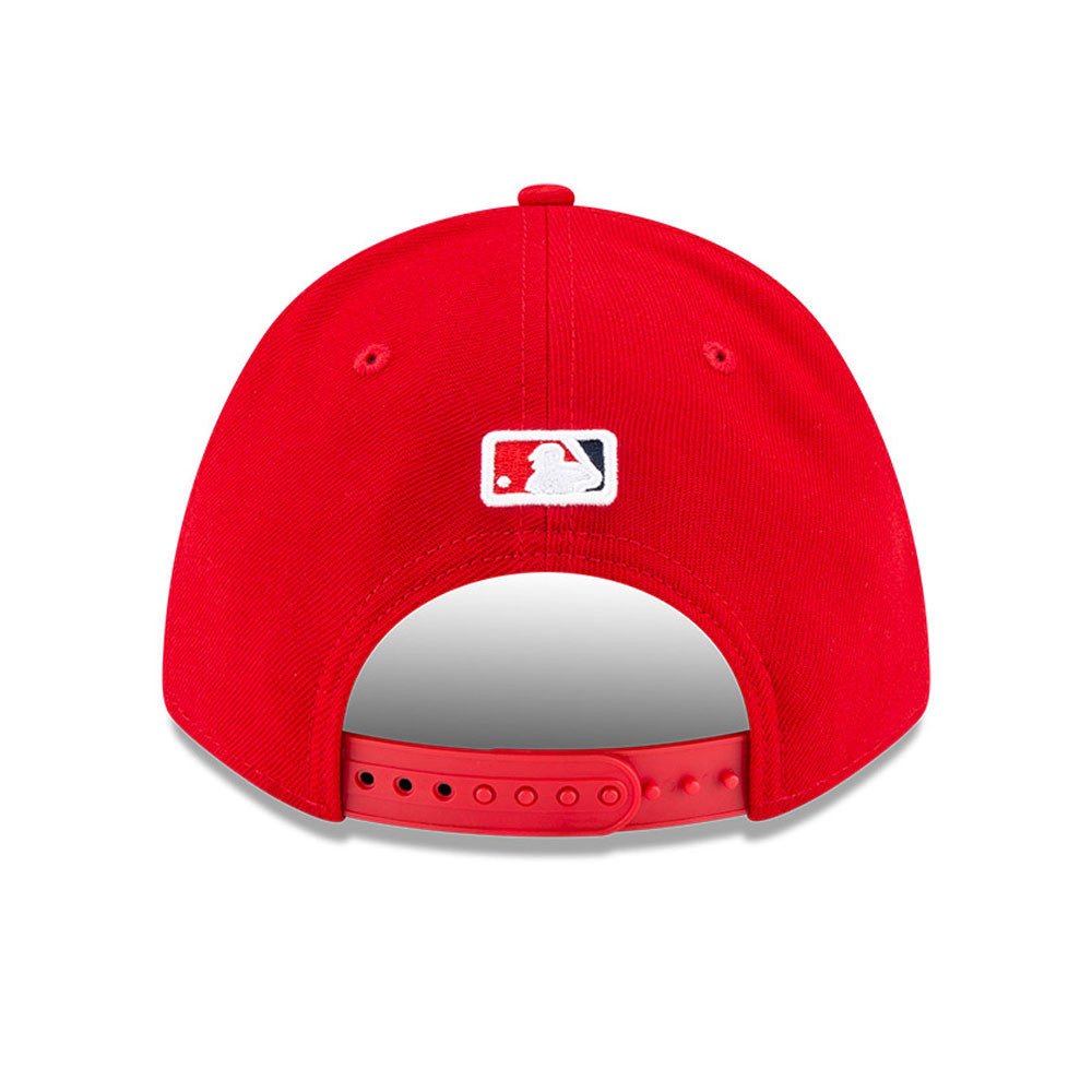 Los Angeles Angels Angels Red New Era Player Replica M-Crown 9FORTY Adjustable Hat