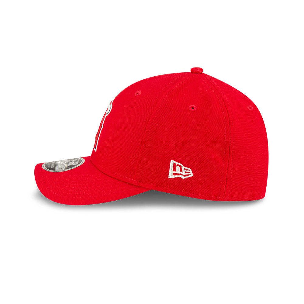 Los Angeles Angels Angels Red New Era Player Replica M-Crown 9FORTY Adjustable Hat