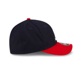 Atlanta Braves Navy/Red New Era Player Replica M-Crown 9FORTY Adjustable Hat - Pro Jersey Sports