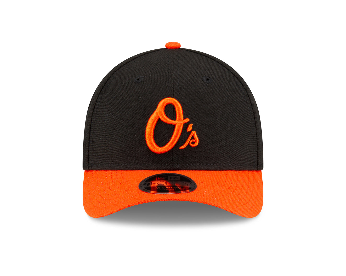 Baltimore Orioles Black/Orange Alternate New Era Player Replica M-Crown 9FORTY Adjustable Hat