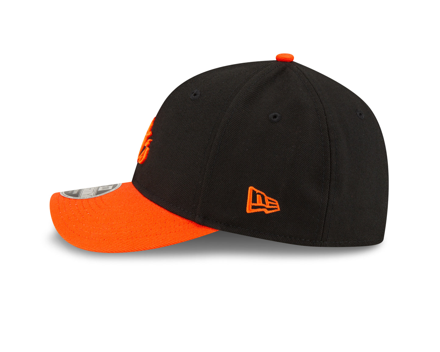 Baltimore Orioles Black/Orange Alternate New Era Player Replica M-Crown 9FORTY Adjustable Hat