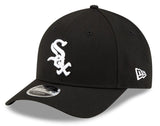Chicago Whitre Sox Black New Era Player Replica M-Crown 9FORTY Adjustable Hat - Pro Jersey Sports