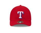 Texas Rangers Red Alternate New Era Player Replica M-Crown 9FORTY Adjustable Hat - Pro Jersey Sports