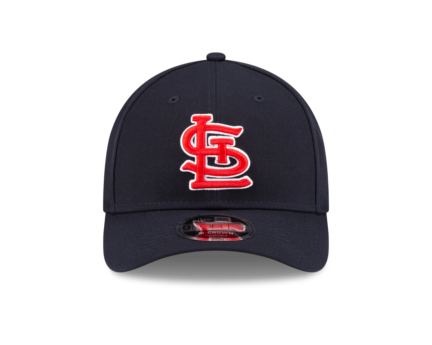 St. Louis Cardinals Navy Blue Alternate New Era Player Replica M-Crown 9FORTY Adjustable Hat