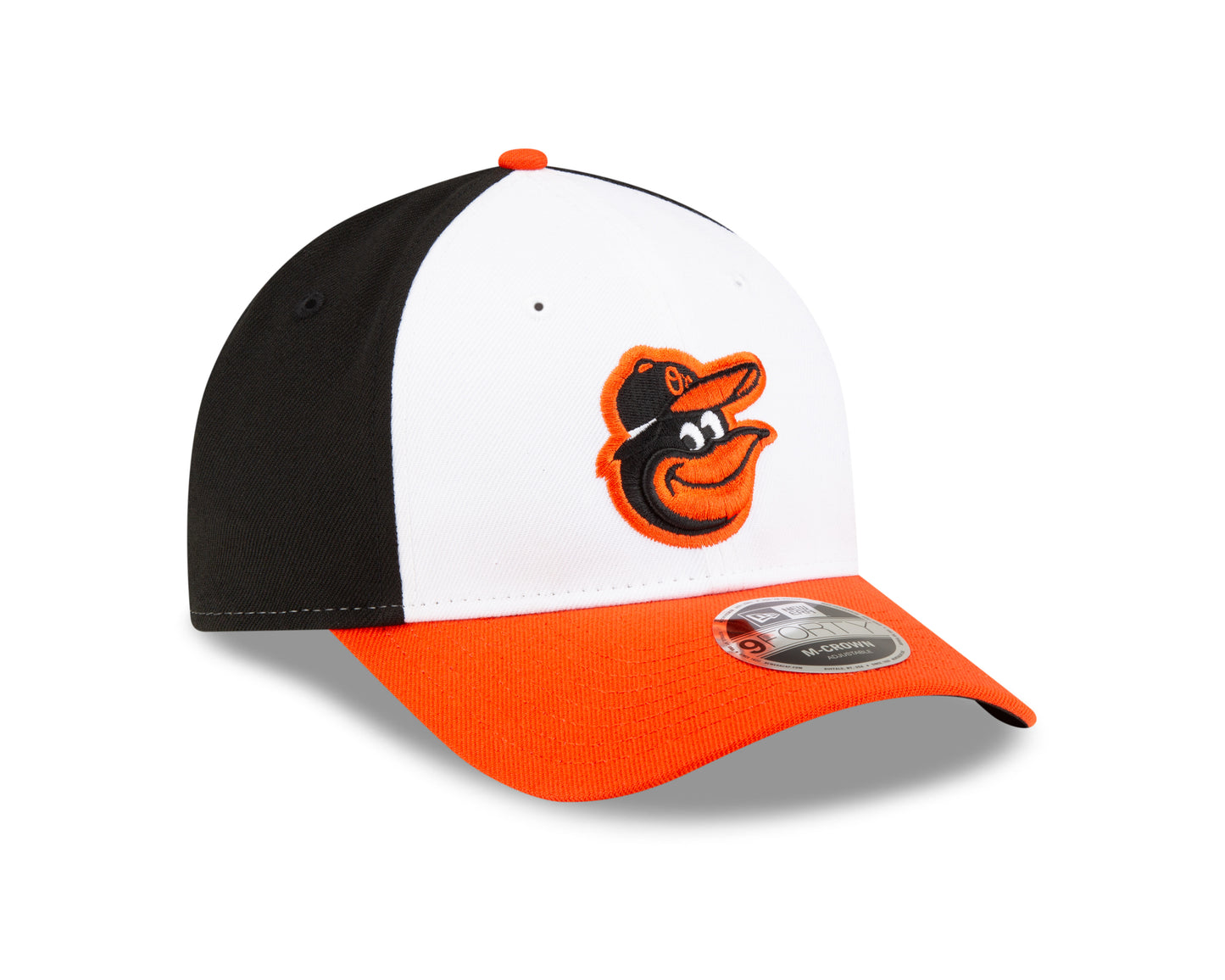 Baltimore Orioles White/Orange/Black New Era Player Replica M-Crown 9FORTY Adjustable Hat