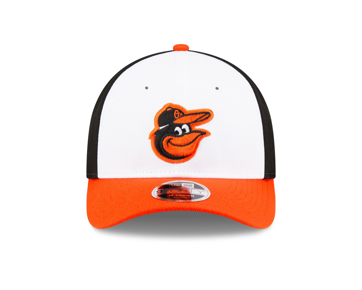 Baltimore Orioles White/Orange/Black New Era Player Replica M-Crown 9FORTY Adjustable Hat