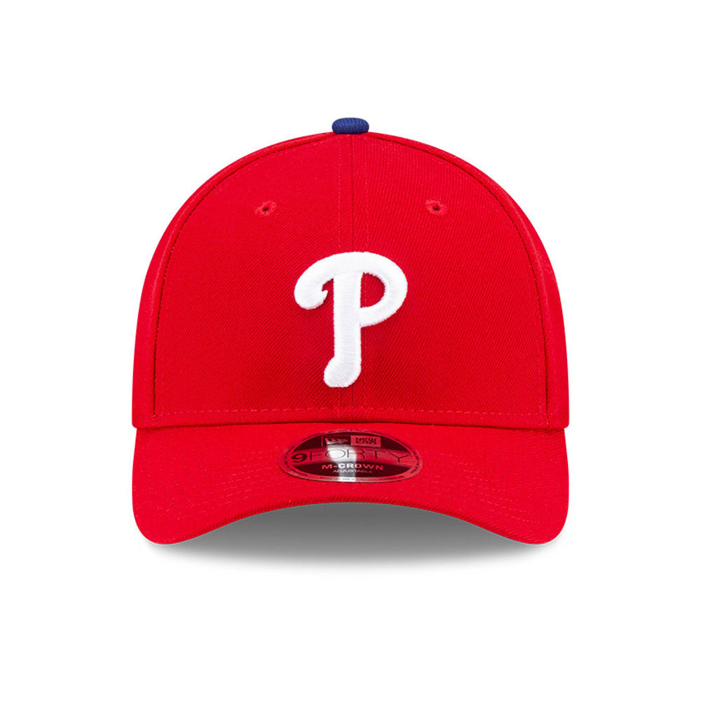 Philadelphia Phillies Red New Era Player Replica M-Crown 9FORTY Adjustable Hat