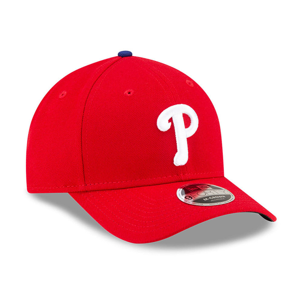 Philadelphia Phillies Red New Era Player Replica M-Crown 9FORTY Adjustable Hat