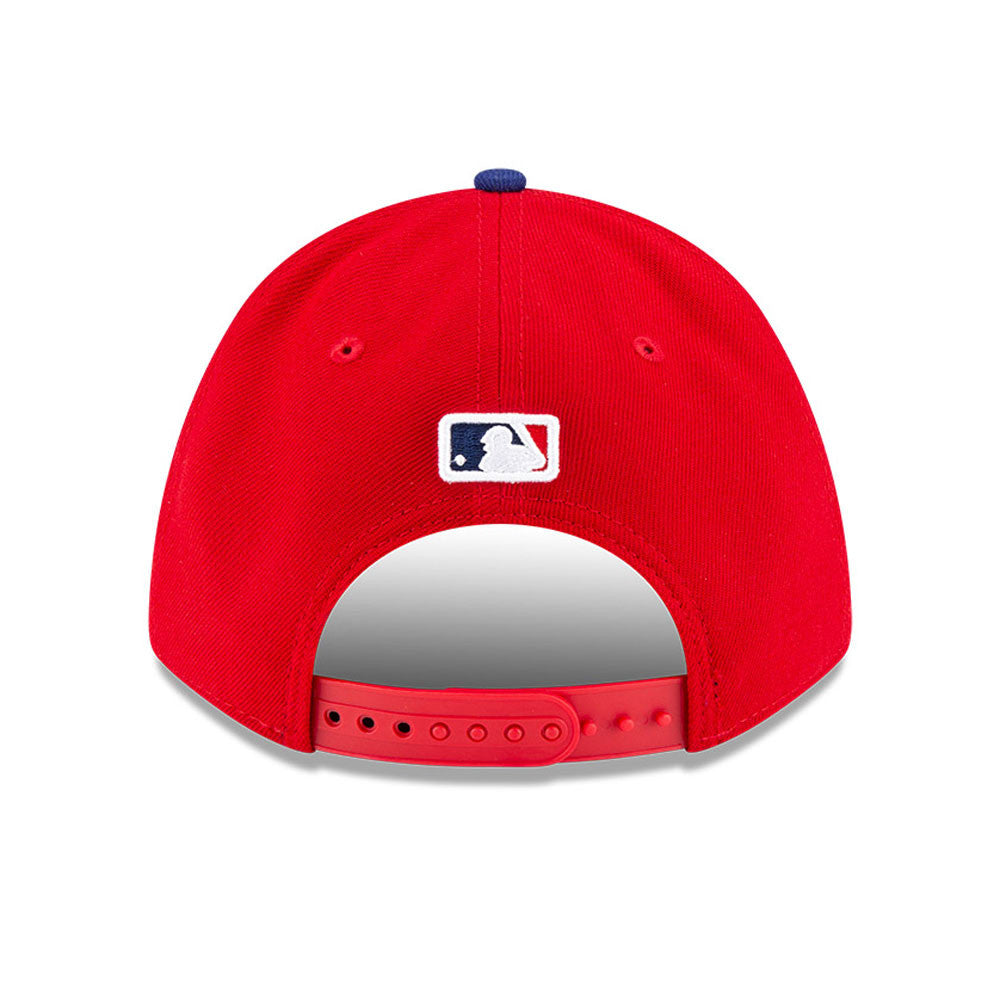 Philadelphia Phillies Red New Era Player Replica M-Crown 9FORTY Adjustable Hat