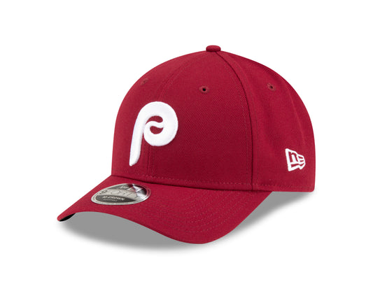 Philadelphia Phillies Crimson Alternate New Era Player Replica M-Crown 9FORTY Adjustable Hat