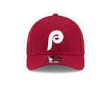 Philadelphia Phillies Crimson Alternate New Era Player Replica M-Crown 9FORTY Adjustable Hat - Pro Jersey Sports
