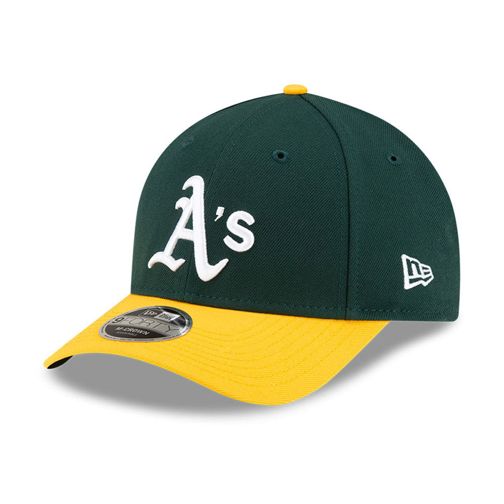 Athletics Green/Yellow New Era Player Replica M-Crown 9FORTY Adjustable Hat