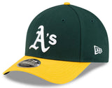 Athletics Green/Yellow New Era Player Replica M-Crown 9FORTY Adjustable Hat - Pro Jersey Sports