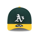 Athletics Green/Yellow New Era Player Replica M-Crown 9FORTY Adjustable Hat - Pro Jersey Sports