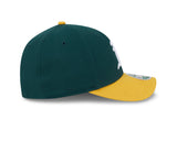 Athletics Green/Yellow New Era Player Replica M-Crown 9FORTY Adjustable Hat - Pro Jersey Sports