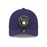 Milwaukee Brewers Navy Blue New Era Player Replica M-Crown 9FORTY Adjustable Hat - Pro Jersey Sports
