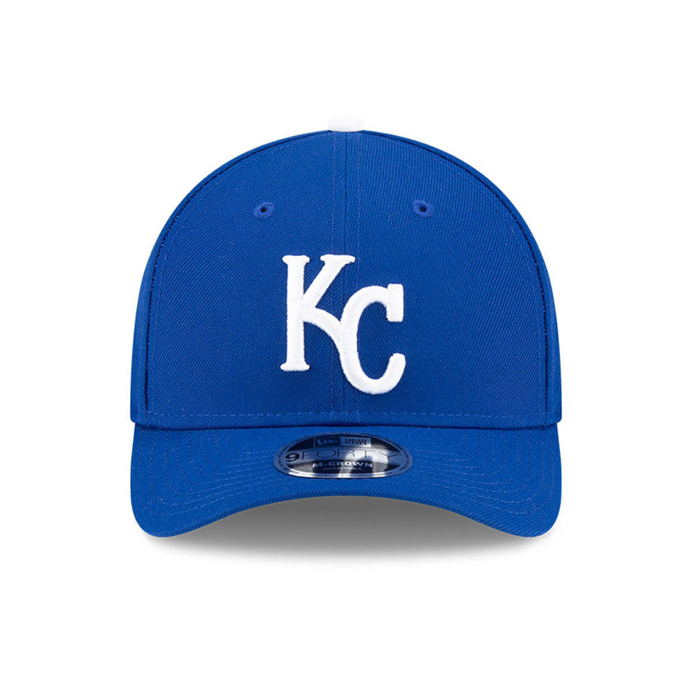 Kansas City Royals Blue New Era Player Replica M-Crown 9FORTY Adjustable Hat